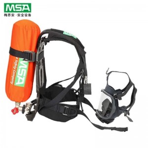 梅思安（MSA） SCBA 10235804 AX2300 空气呼吸器 （9L气瓶、有表瓶阀）