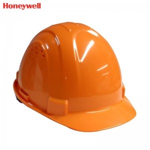霍尼韦尔（Honeywell） H99RA103S 安全帽 （橙色、ABS材质、防砸、带透气孔）